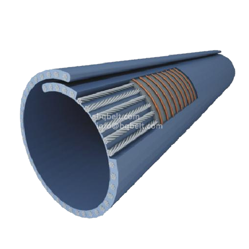 Tubular conveyor belt Tubular conveyor belt